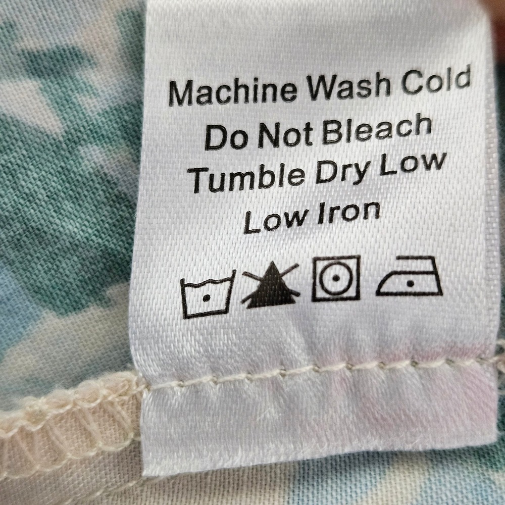 Tuckernuck Shift Dress XL Water's Edge Hydrangea Charlie Sleeveless Coastal Boho - Picture 16 of 16